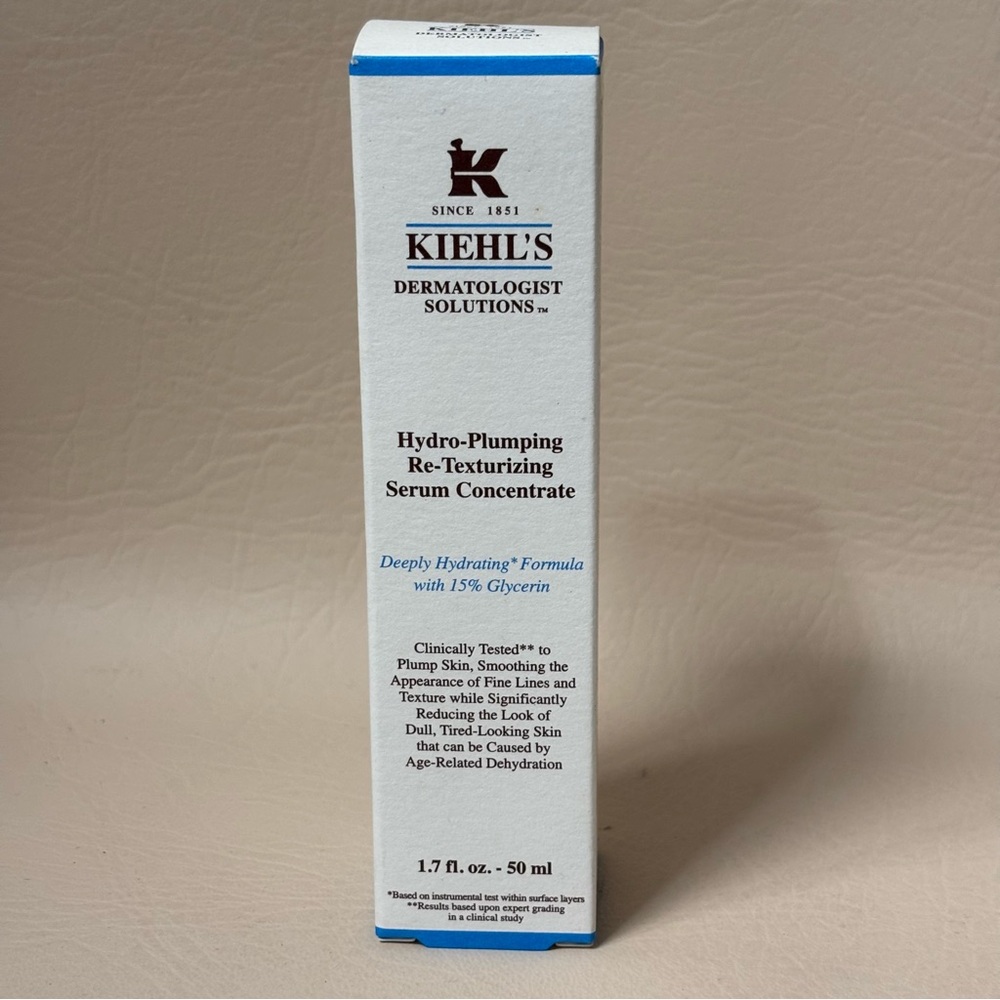 Kiehl's Dermatologist Solutions Hydro-Plumping Hydrating Serum 75Ml/2.5Oz (H6)